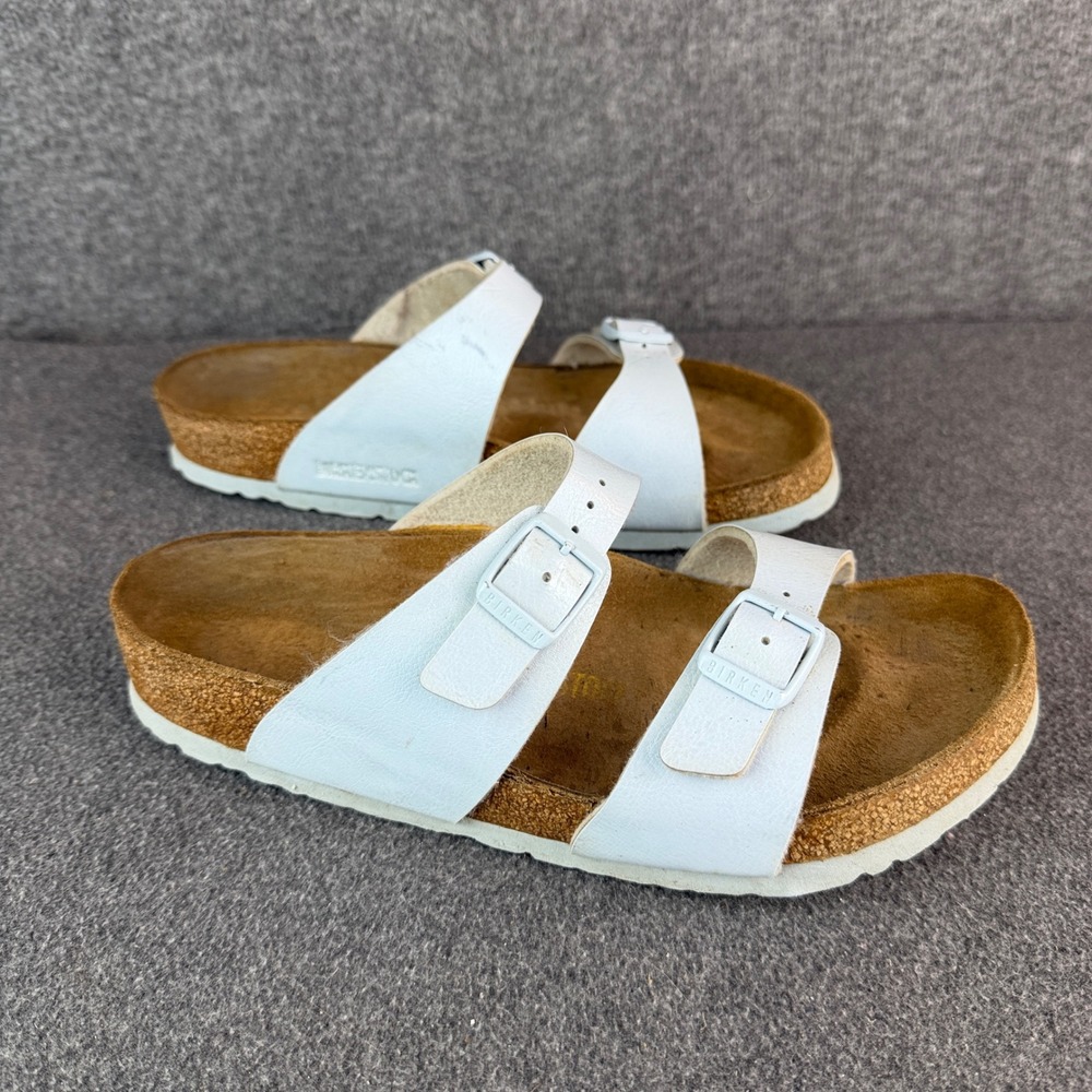 Birkenstock Arizona SandalsSize 39|US8 Womens Slides Comfort Shoes Blue